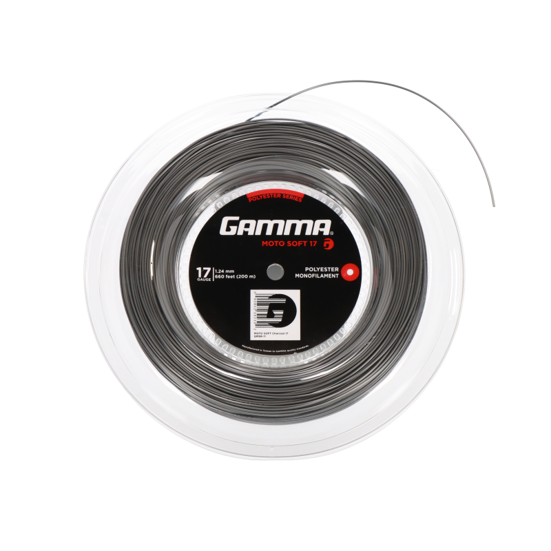 Rolo de Corda Gamma Moto Soft 17 - Cinza